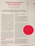 Vorschauseite 1: Achillessehnenprobleme bei Laufsportlern: Chronifizierung vermeiden