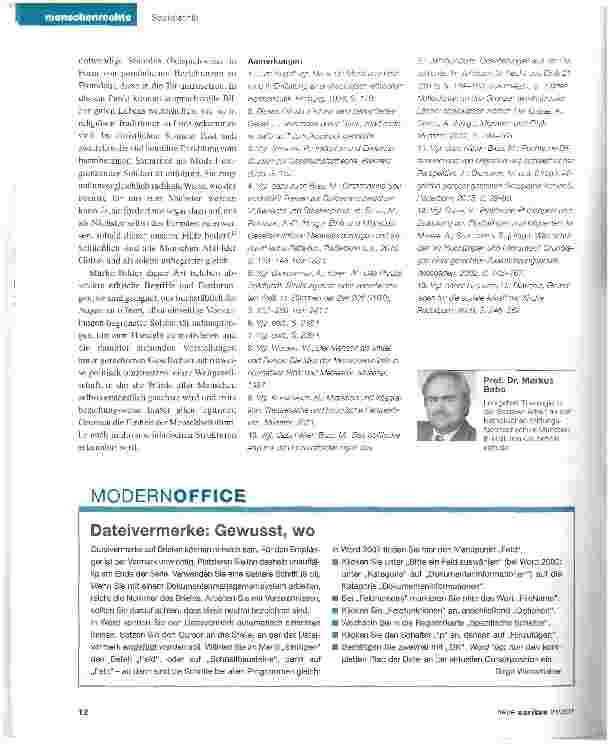 Vorschauseite 4: Begrenzte Solidarität?