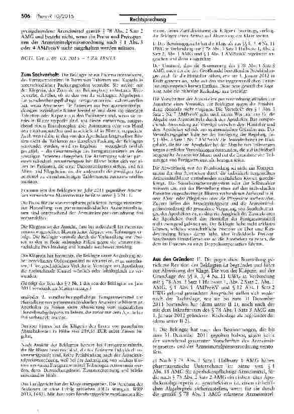 Vorschauseite 2: Patientenindividuell zusammengestellte Arzneimittelblister