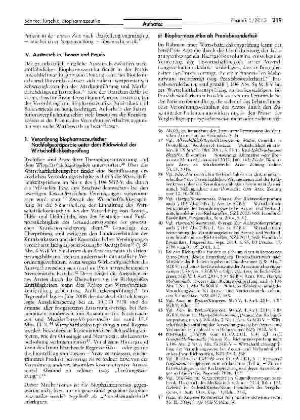Vorschauseite 5: Austauschbarkeit von Biopharmazeutika