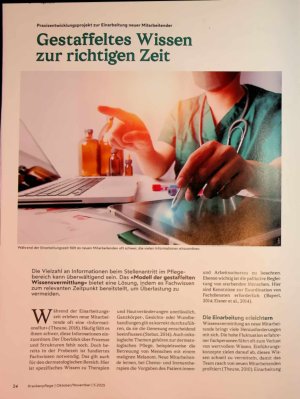 Vorschauseite 1: Gestaffeltes Wissen zur richtigen Zeit