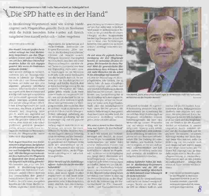 Vorschauseite 1: Die SPD hatte es in der Hand