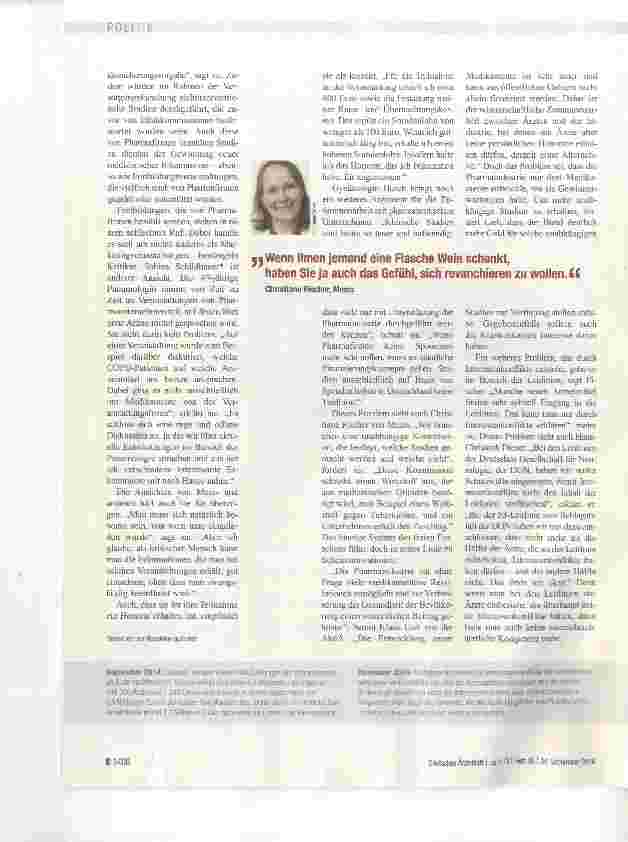 Vorschauseite 3: Disput um Pharmagelder