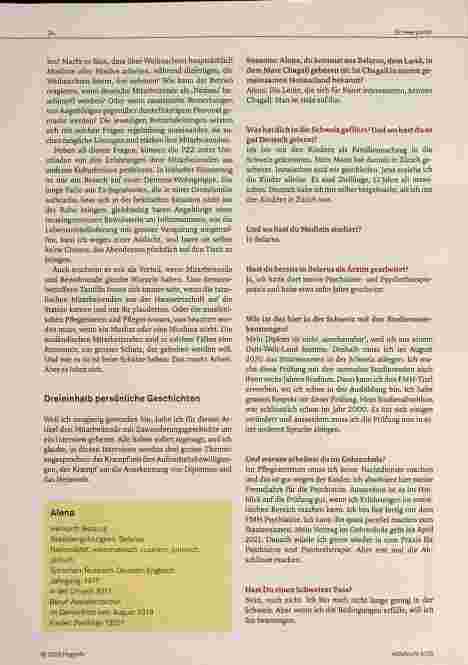 Vorschauseite 2: Diversität und Integration - ein ganz und gar subjektiver Bericht