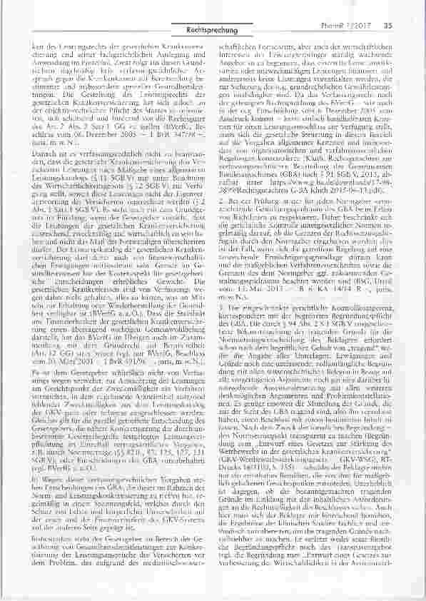 Vorschauseite 5: Verordnungsausschluss eines Arzneimittels wegen Unzweckmäßigkeit