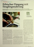 Vorschauseite 1: Ethischer Umgang mit Säuglingsnahrung