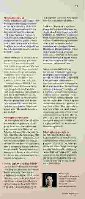 Vorschauseite 2: Krankes Kind zur Arbeit mitgebracht.