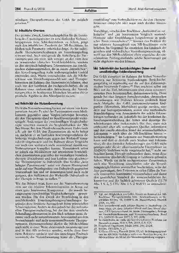 Vorschauseite 4: Arztinformationssystem: Information der Vertragsärzte oder Steuerung desVerordnungsverhaltens?