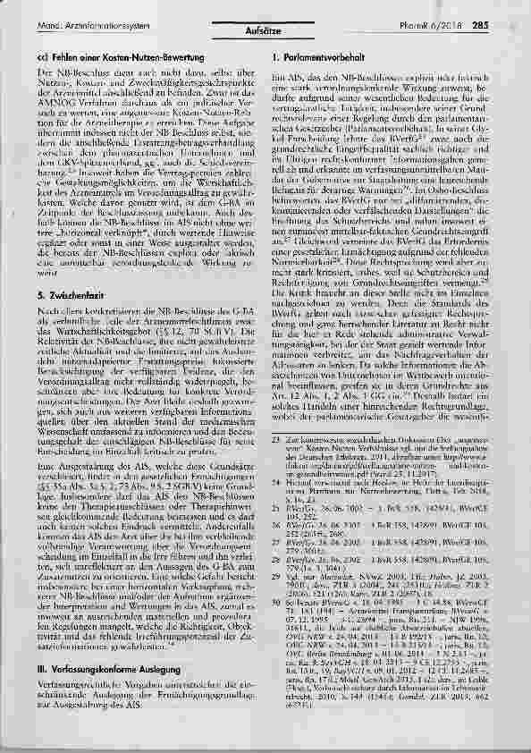 Vorschauseite 5: Arztinformationssystem: Information der Vertragsärzte oder Steuerung desVerordnungsverhaltens?