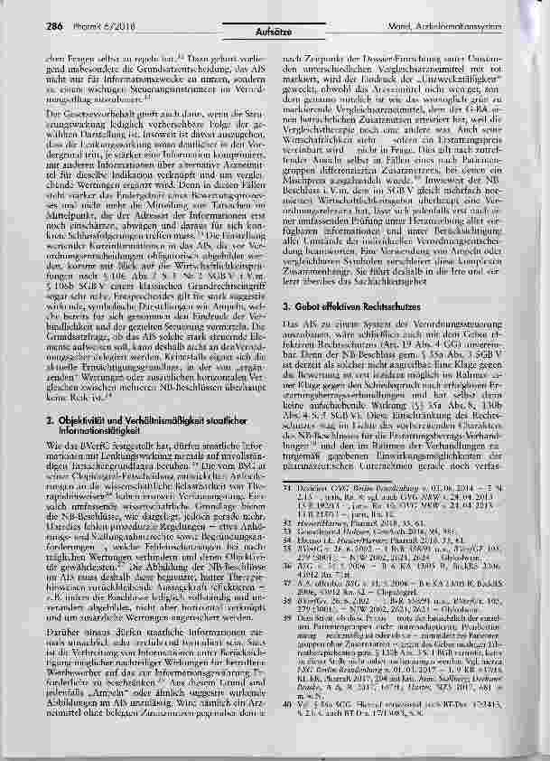 Vorschauseite 6: Arztinformationssystem: Information der Vertragsärzte oder Steuerung desVerordnungsverhaltens?