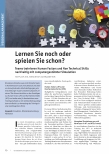 Vorschauseite 1: Lernen Sie noch oder spielen Sie schon?