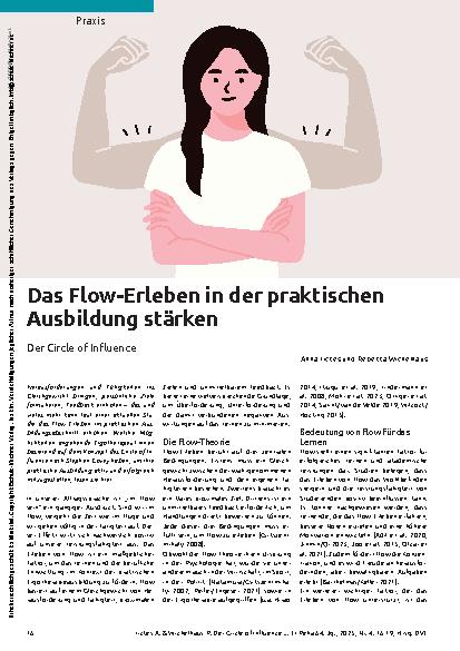 Vorschauseite 1: Das Flow-Erleben in der praktischen Ausbildung stärken