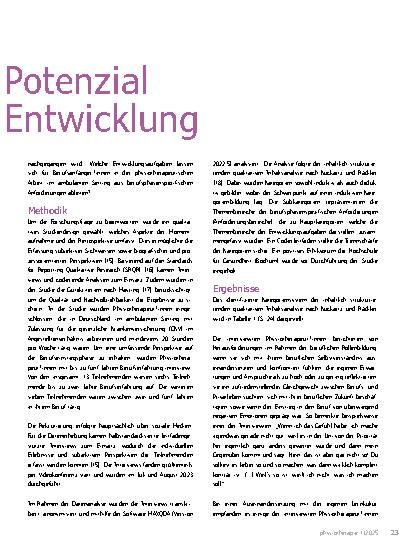 Vorschauseite 2: Herausforderungen als Potenzial für berufliche Entwicklung