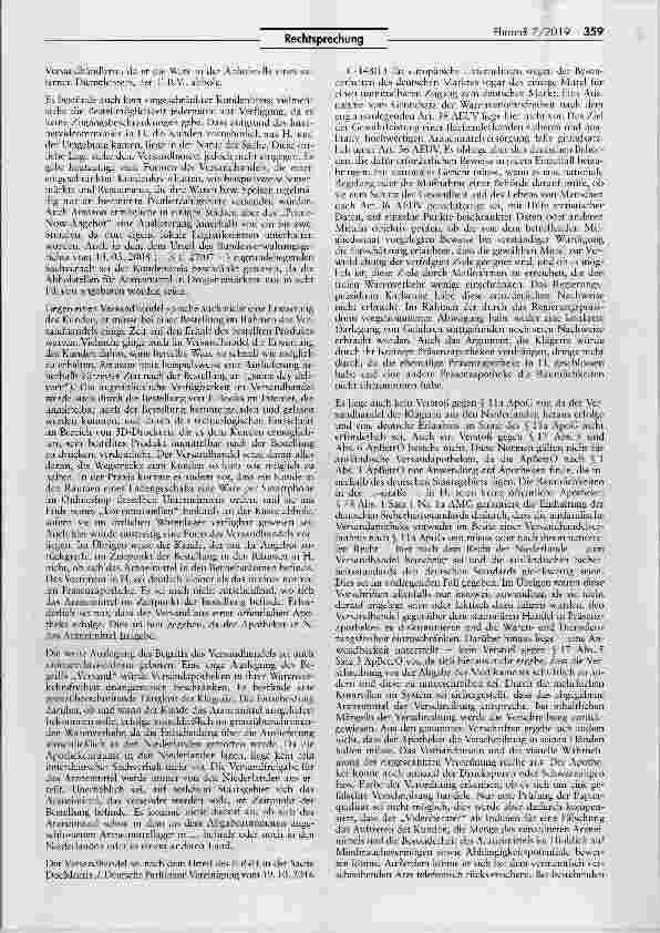 Vorschauseite 4: Verbot eines Arzneimittelautomaten AEUV Art. 34; AMG §§ 43 I, 69 I 1, 73 I 1 Nr. la; ApBetrO §§ 17 V, VI