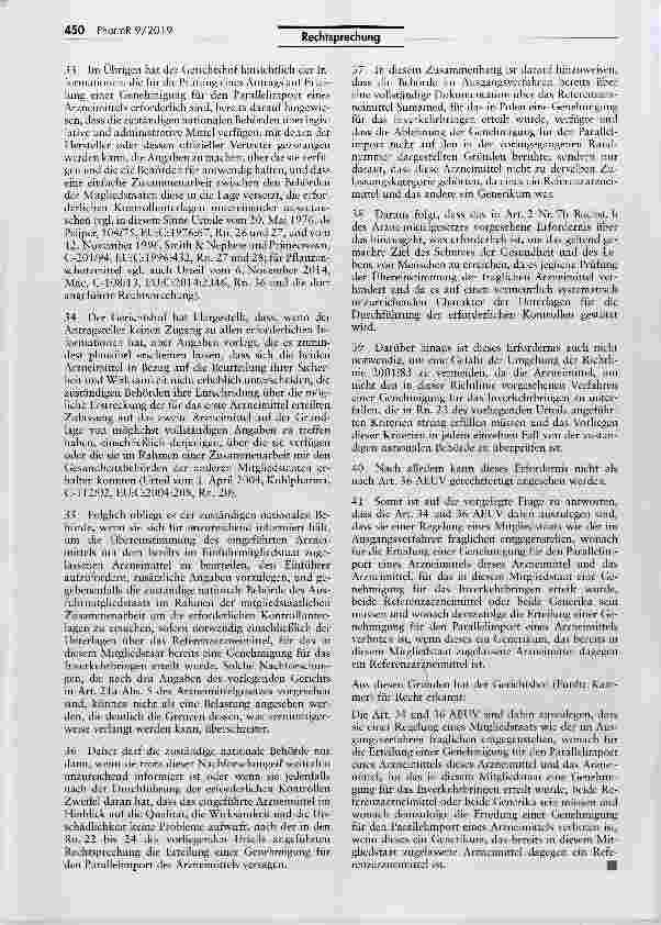 Vorschauseite 5: Parallelimport von Arzneimitteln