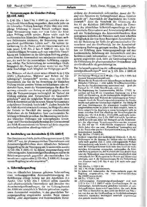 Vorschauseite 4: Der Regierungsentwurf zur 15. AMG-Novelle - Fast alles gut?