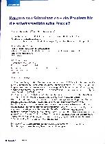 Vorschauseite 1: Konsum von Stimulanzien - ein Problem für die arbeitsmedizinische Praxis?