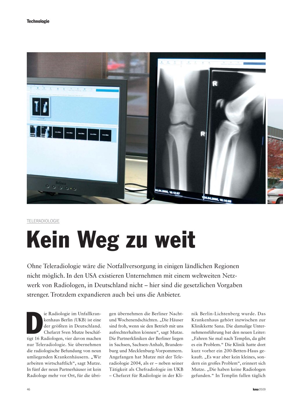 Vorschauseite 1: Kein Weg zu weit