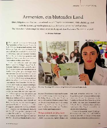 Vorschauseite 1: Armenien, ein blutendes Land