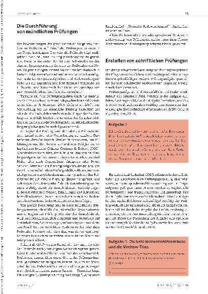 Vorschauseite 3: „Ähm, können Sie die Frage nochmal wiederholen?“ Sprachsensible Gestaltung von Prüfungsaufgaben in der Pflege