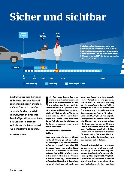 Vorschauseite 1: Sicher und sichtbar