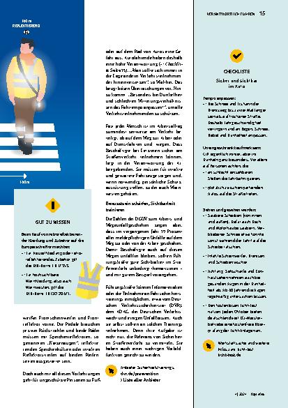Vorschauseite 2: Sicher und sichtbar