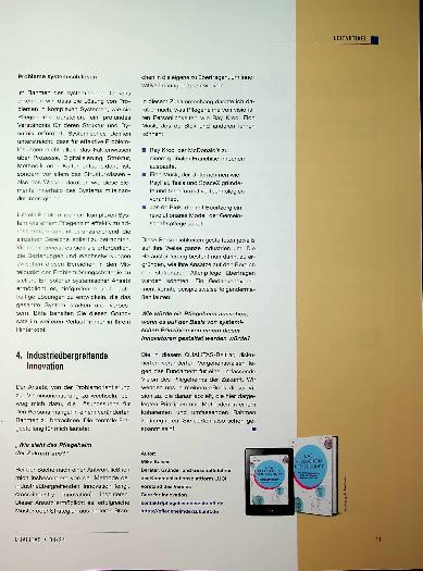 Vorschauseite 6: Das Pflegeheim der Zukunft: Was die Pflegebranche von McDonald’s, Tesla und Buurtzorg lernen kann.