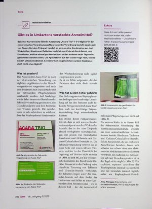 Vorschauseite 1: Gibt es in Umkartons versteckte Arzneimittel?
