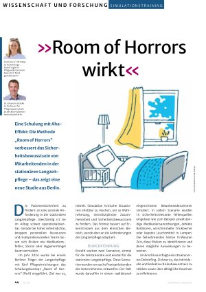 Vorschauseite 1: »Room of Horrors wirkt«