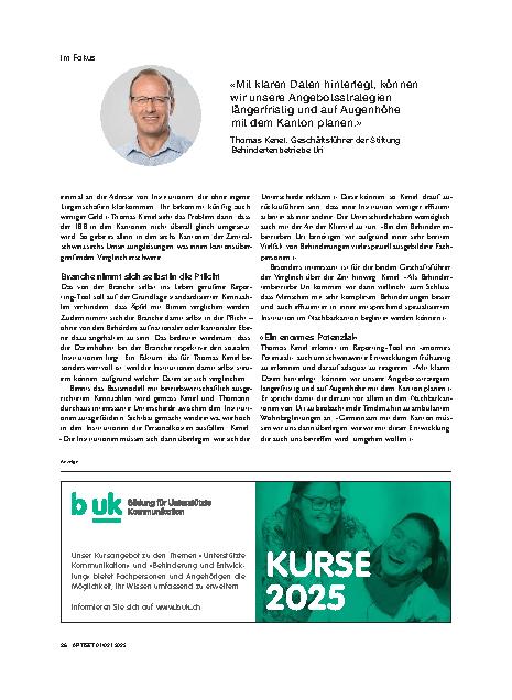Vorschauseite 3: Vergleiche über die Kantone hinweg