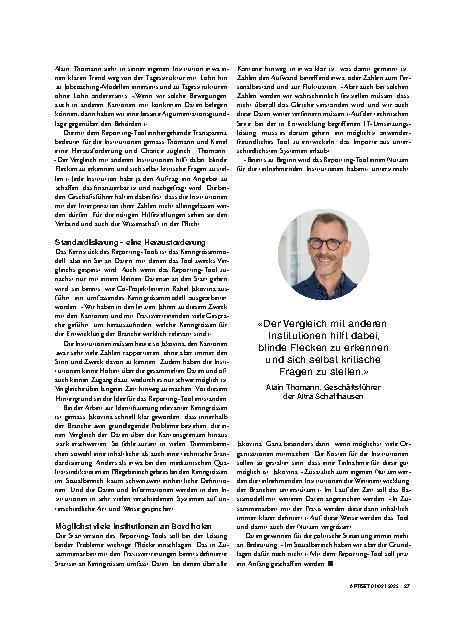 Vorschauseite 4: Vergleiche über die Kantone hinweg
