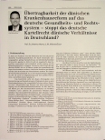 Vorschauseite 1: Übertragbarkeit der dänischen Krankenhausreform auf das deutsche Gesundheitsund Rechtssystem - stoppt das deutsche Kartellrecht dänische Verhältnisse in Deutschland?