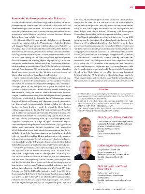Vorschauseite 3: Akute Sepsis bei zuvor gesunden Patientinnen und Patienten: Ist das Risiko vorauszusehen?