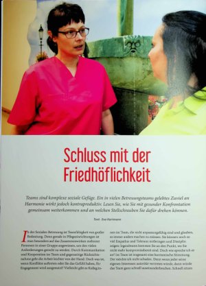 Vorschauseite 1: Schluss mit der Friedhöflichkeit