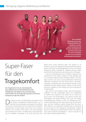 Vorschauseite 1: Super-Faser für den Tragekomfort