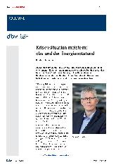 Vorschauseite 1: Krisensituation meistern: DBV und der Energienotstand