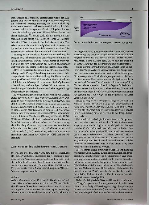Vorschauseite 3: Internationale Forschungskooperationen Neue Perspektiven für Pflegestudierende: Ein Erfahrungsbericht