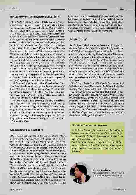 Vorschauseite 3: "Bevor ich sterbe, möchte ich. .. ."