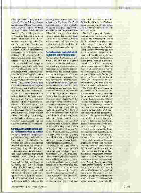 Vorschauseite 2: Ringen um Besitzstandswahrung