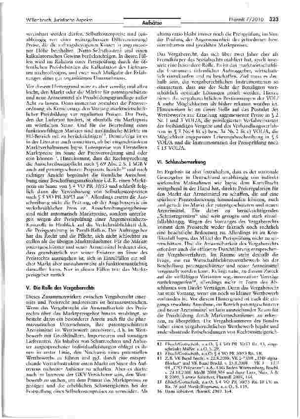 Vorschauseite 3: Juristische Aspekte der Regulierung von Arzneimittelpreisen