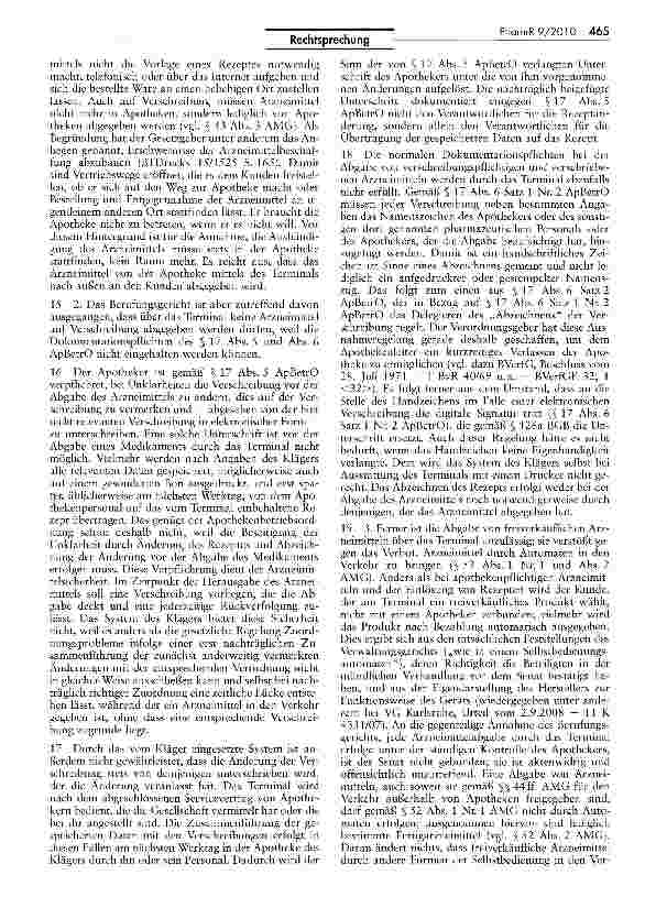 Vorschauseite 4: Abgabe von Arzneimitteln über Apothekenterminals