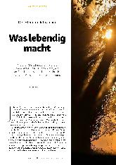 Vorschauseite 1: "Was lebendig macht"