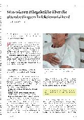 Vorschauseite 1: Was wissen Pflegekräfte über die altersbedingten Infektionsrisiken?