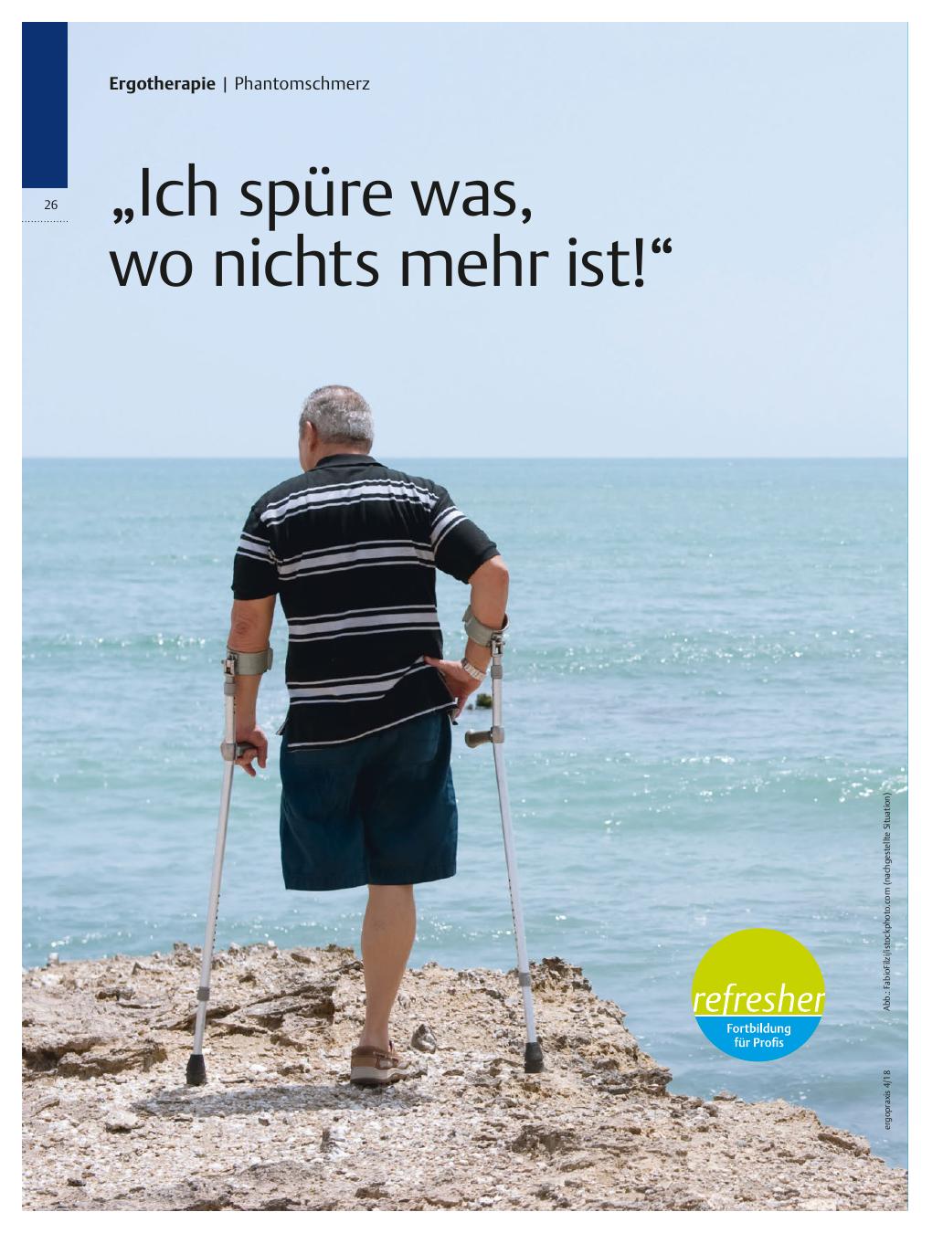 Vorschauseite 1: Phantomschmerz ? ?Ich spüre was, wo nichts mehr ist!?