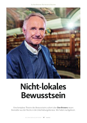 Vorschauseite 1: Nicht-lokales Bewusstsein