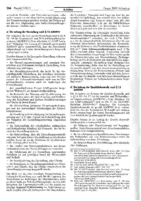 Vorschauseite 5: Verantwortungsabgrenzung in der pharmazeutischen Industrie nach der „BSR-Entscheidung des BGH
