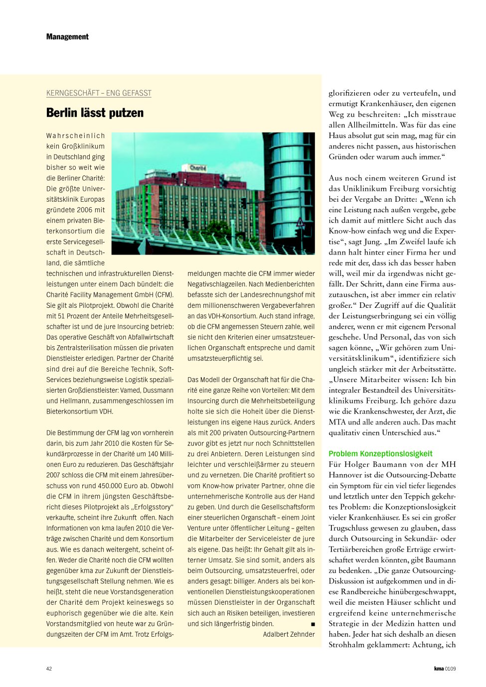 Vorschauseite 1: Berlin lässt putzen