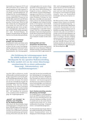 Vorschauseite 2: Medizincontrolling im Strukturwandel Wie Leistungsgruppen den Fokus verändern