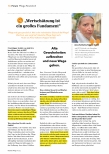 Vorschauseite 1: "Wertschätzung ist ein großes Fundament."