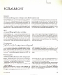 Vorschauseite 1: Sozialrecht